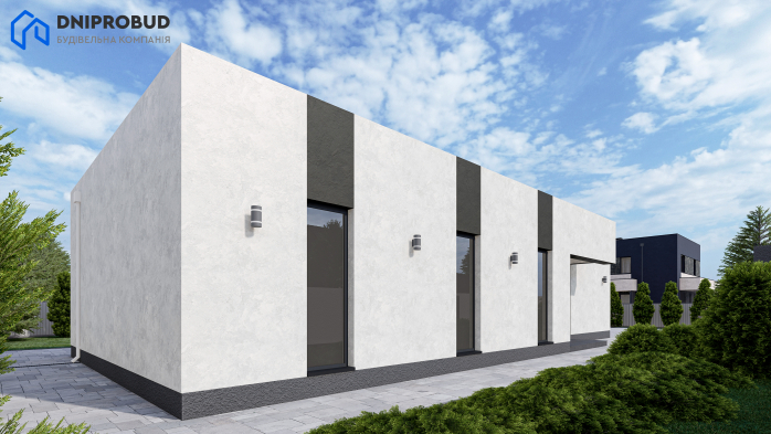 Проєкт будинку Db 23 - Одноповерхові дома у Києві