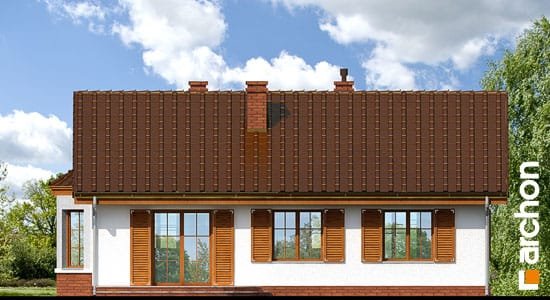 Проект дома Дом в ежевике 2 вер.2 - 6 Одноэтажные дома в Киеве