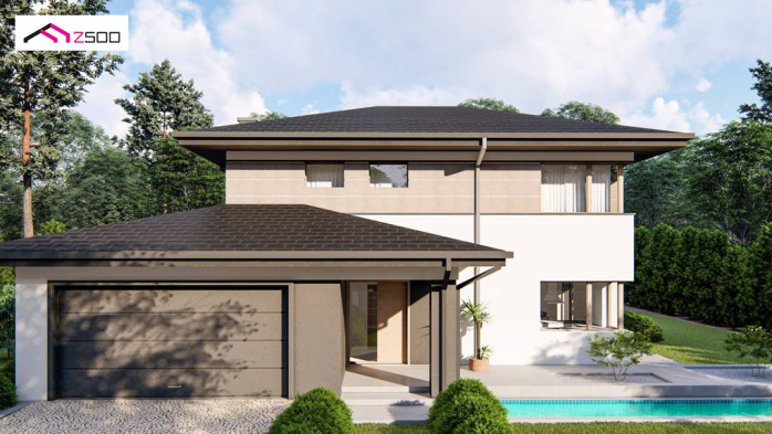 Проект дома U426 - 4 Двухэтажные дома в Киеве