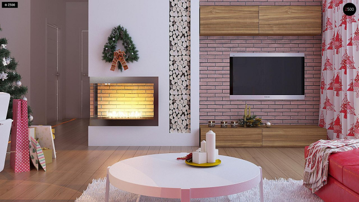 Проект дома U253 - 8 Одноэтажные дома в Киеве