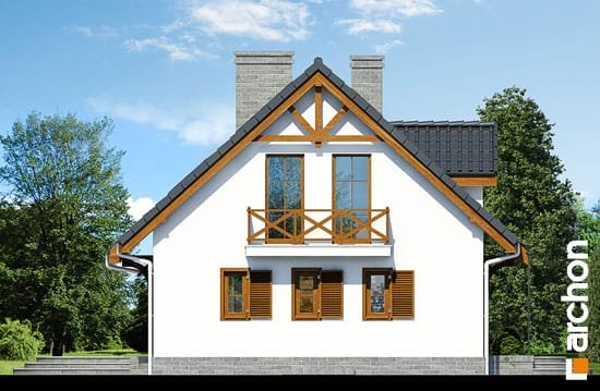 Проект дома Дом в землянике 3 (П) вер.2 - 5 С мансардным этажом дома в Киеве