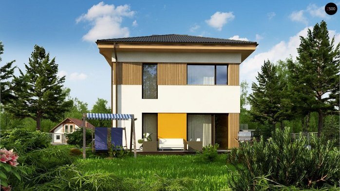 Проект дома Uu3 - 4 Двухэтажные дома в Киеве