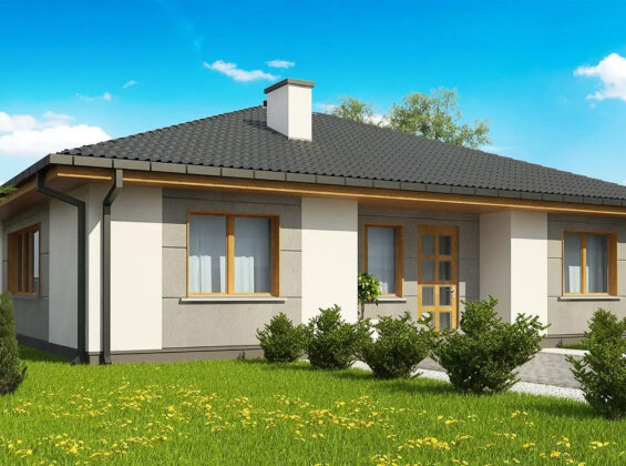 Проект дома U67 A v1