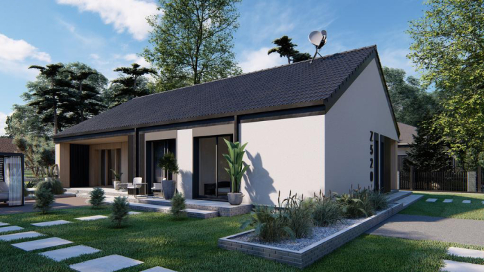 Проект дома U520 - 6 Одноэтажные дома в Киеве