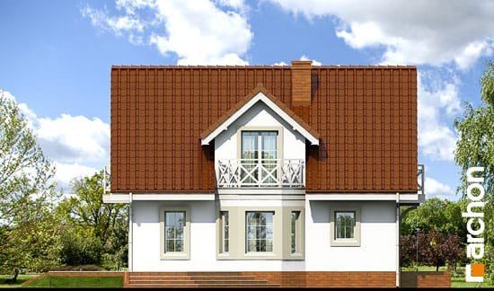 Проект дома Дом в рододендронах 5 вер.2 - 5 С мансардным этажом дома в Киеве