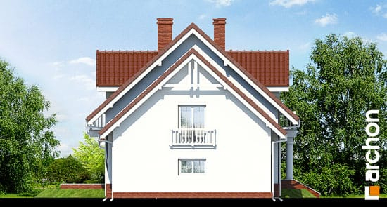 Проект дома Дом в каллах 2 вер.2 - 5 С мансардным этажом дома в Киеве