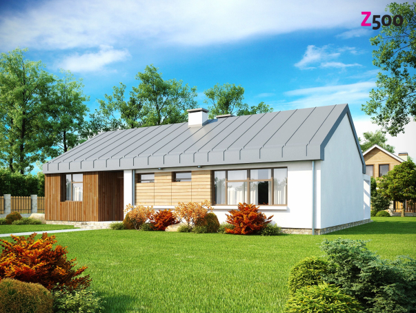 Проект дома Ux17 - 3 Одноэтажные дома в Киеве