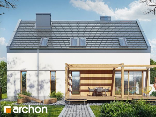 Проект дома Дом в журавках 8 - 2 С мансардным этажом дома в Киеве