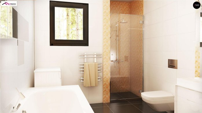 Проєкт будинку U98 WP GP2 - Одноповерхові дома у Києві