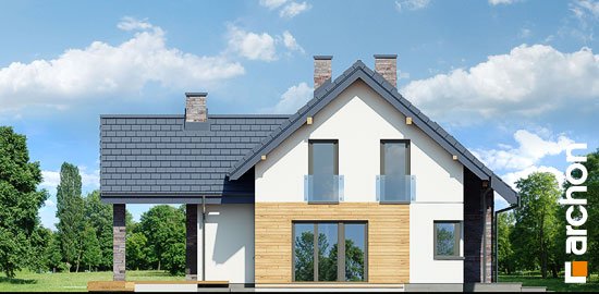 Проект дома Дом в брунерах (Г2) - 5 С мансардным этажом дома в Киеве