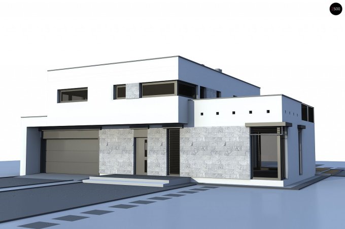 Проект дома Ux46 GL2 - 3 Двухэтажные дома в Киеве