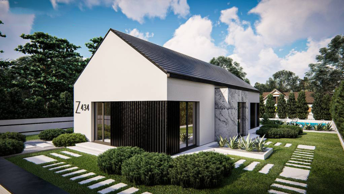 Проект дома U434 - 2 Одноэтажные дома в Киеве