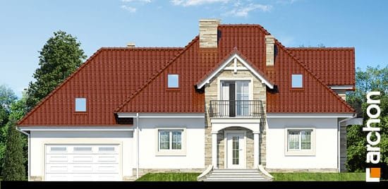 Проект дома Дом в каллах (Г2) вер.2 - 3 С мансардным этажом дома в Киеве