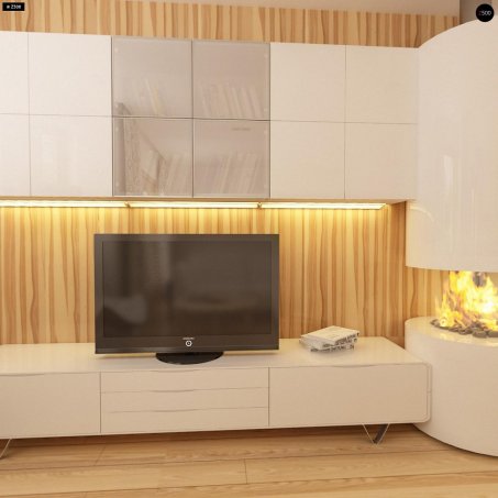 Проект дома U40 - 7 С мансардным этажом дома в Киеве