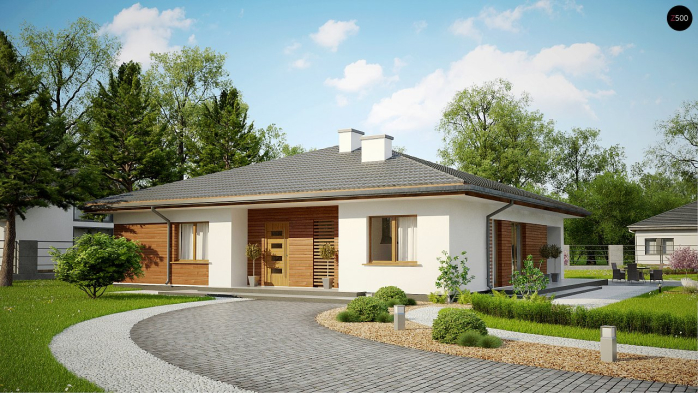 Проект дома U321 - 1 Одноэтажные дома в Киеве