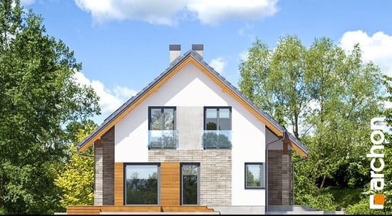 Проект дома Дом в бровниках 3 - 5 С мансардным этажом дома в Киеве