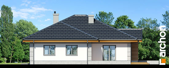 Проект дома Дом в лобо вер.2 - 6 Одноэтажные дома в Киеве