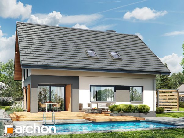 Проект дома Дом в малиновках 7 - 2 С мансардным этажом дома в Киеве