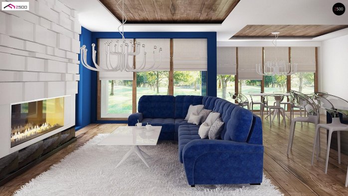 Проект дома U330 - 11 Одноэтажные дома в Киеве