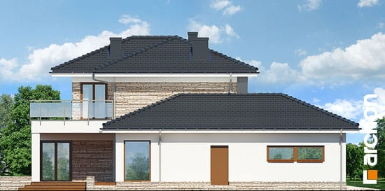 Проект дома Вилла Эмилия  - 5 Двухэтажные дома в Киеве