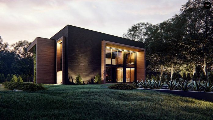 Проект дома Ux85 - 3 Двухэтажные дома в Киеве