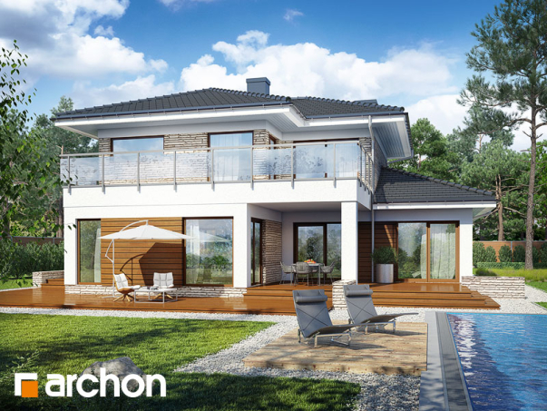 Проект дома Вилла Эмилия  - 2 Двухэтажные дома в Киеве