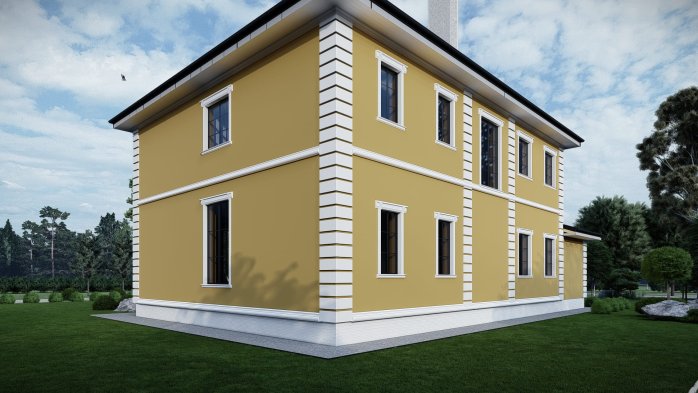 Проєкт будинку DBT 568 - Двоповерхові дома у Києві