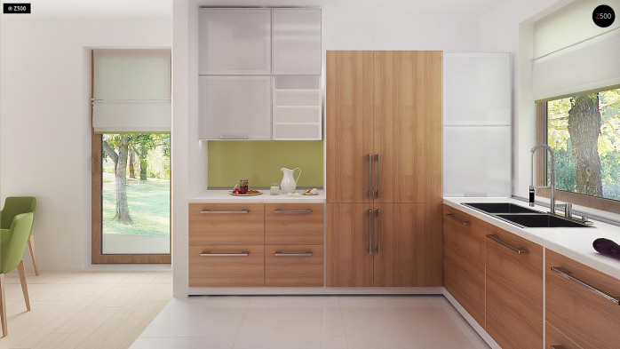 Проект дома U321 - 15 Одноэтажные дома в Киеве