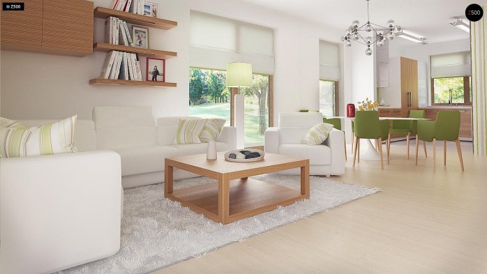 Проект дома U321 - 12 Одноэтажные дома в Киеве