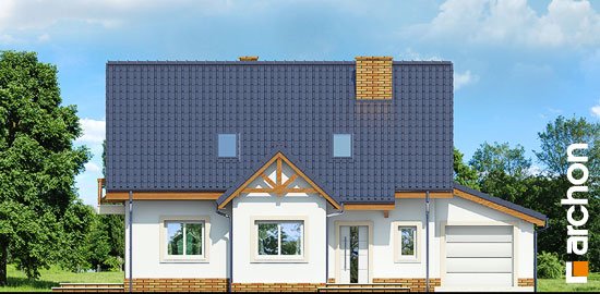 Проект дома Дом в горошке 2 вер.3 - 3 С мансардным этажом дома в Киеве