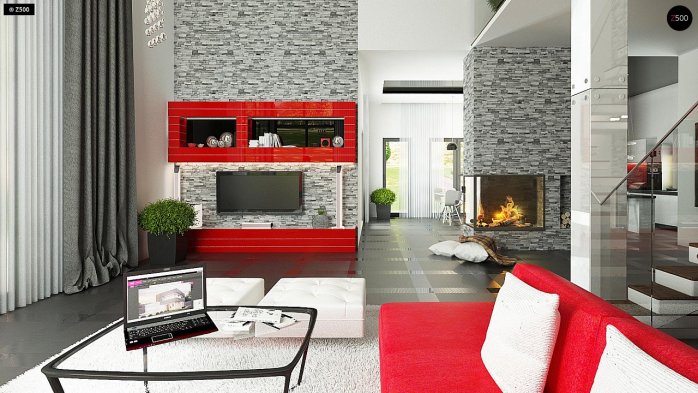 Проект дома Ux108 - 21 Двухэтажные дома в Киеве