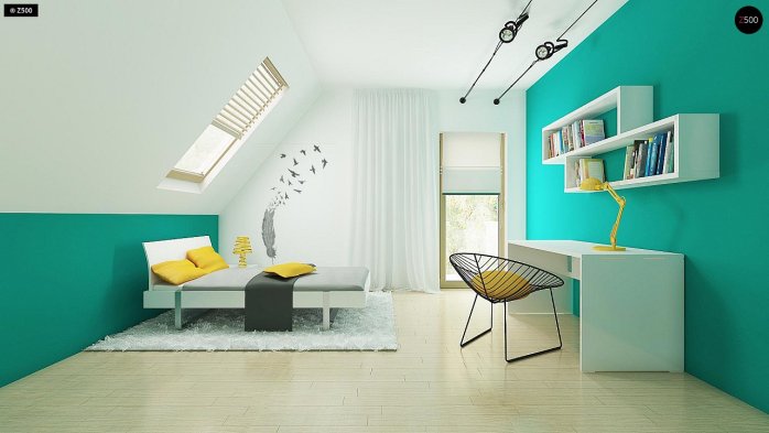 Проект дома U162 GLv2 - 8 С мансардным этажом дома в Киеве