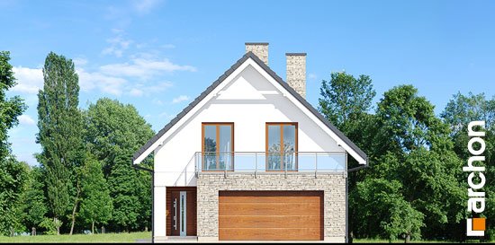 Проект дома Дом в купене (Г2) - 3 С мансардным этажом дома в Киеве