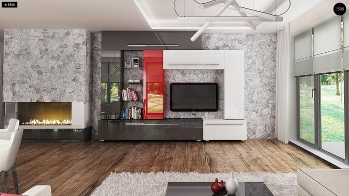 Проект дома U379 - 8 Одноэтажные дома в Киеве