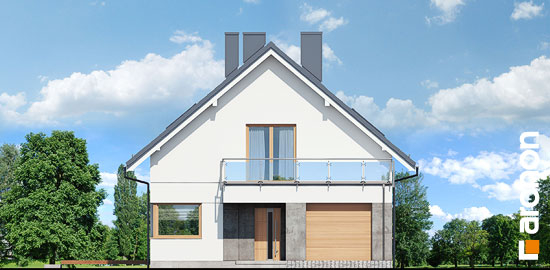 Проект дома Дом под хикорой 3 - 3 С мансардным этажом дома в Киеве