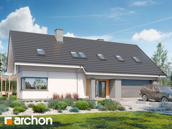 Проект дома Дом в лосанах 2 (Г2) - 2 С мансардным этажом дома в Киеве