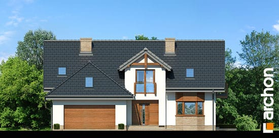 Проект дома Дом в калатеях 8 (Г2) - 3 С мансардным этажом дома в Киеве