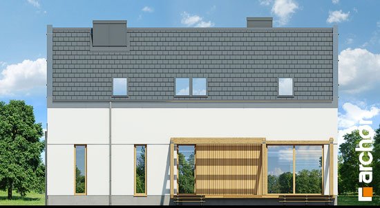 Проект дома Дом в журавках 8 - 6 С мансардным этажом дома в Киеве