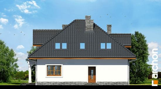 Проект дома Дом в тимьяне 9 - 4 С мансардным этажом дома в Киеве