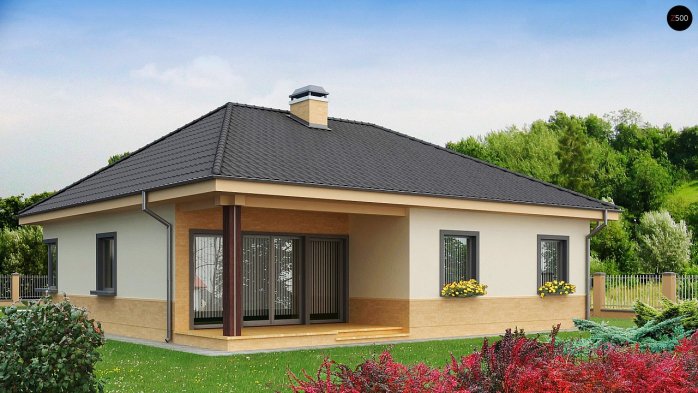 Проект дома U24 - 1 Одноэтажные дома в Киеве