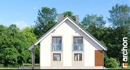 Проект дома Дом в айдаредах вер.2 - 5 С мансардным этажом дома в Киеве