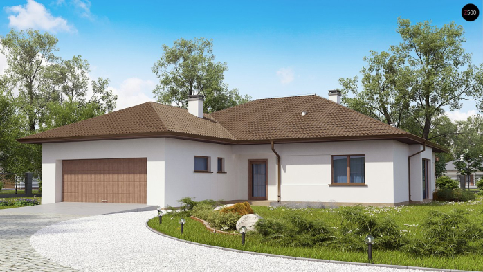 Проект дома U311 - 1 Одноэтажные дома в Киеве