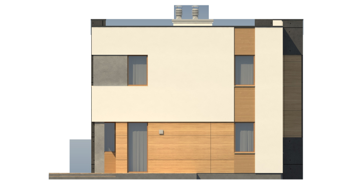 Проект дома Ux59 pk - 4 Двухэтажные дома в Киеве