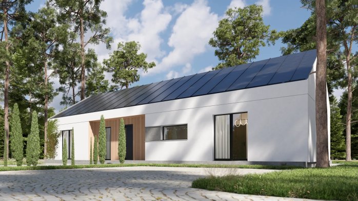 Проєкт будинку U577 - Одноповерхові дома у Києві