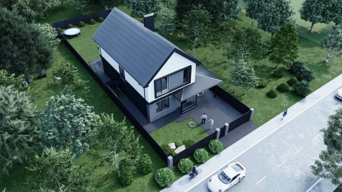 Проєкт будинку DBT 579 - дома у Києві