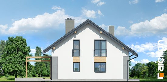 Проект дома Дом в аурорах 7 (А) - 5 С мансардным этажом дома в Киеве