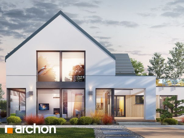 Проект дома Дом в аромах (Г2) - 1 С мансардным этажом дома в Киеве