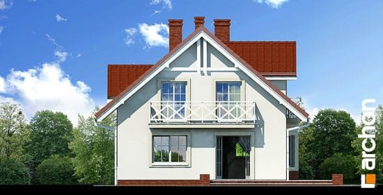 Проект дома Дом в рододендронах вер.2 - 6 С мансардным этажом дома в Киеве