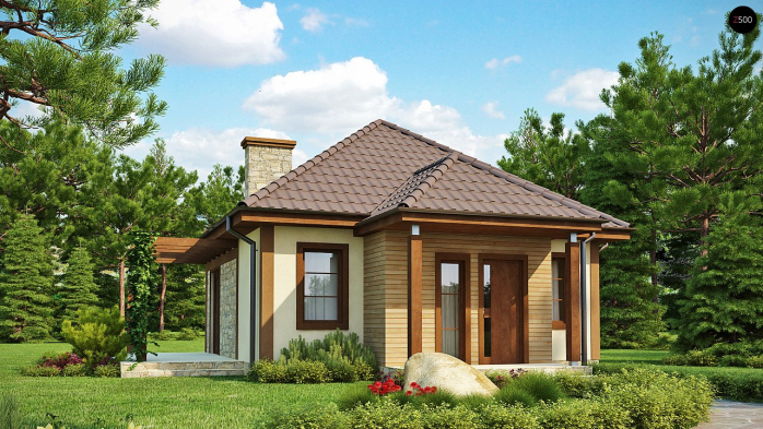 Проект дома U73 - 1 Одноэтажные дома в Киеве