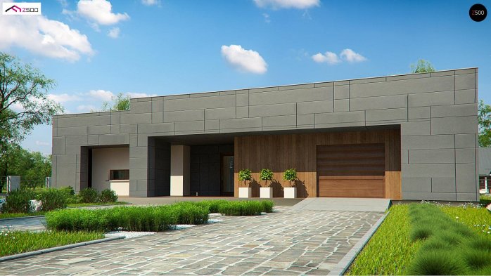 Проект дома Ux118 - 9 Одноэтажные дома в Киеве